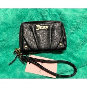Juicy Couture Black Wristlet